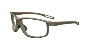 Khaki Matt frame (no lenses for Rx lens insertion)