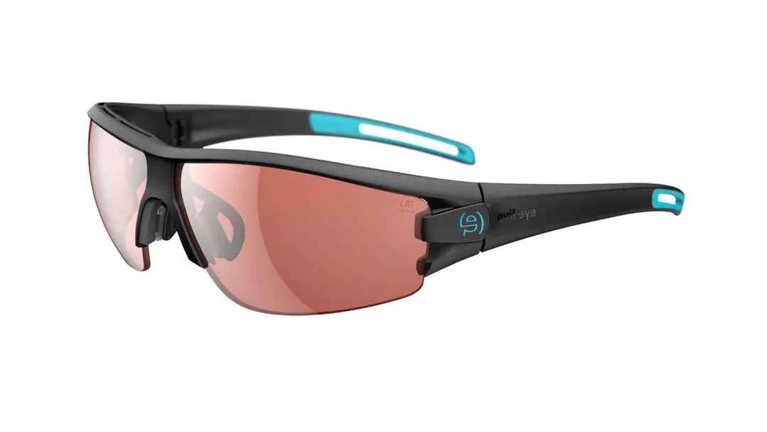 Evil Eye Trace ee002 sunglasses in black with LST silver lenses