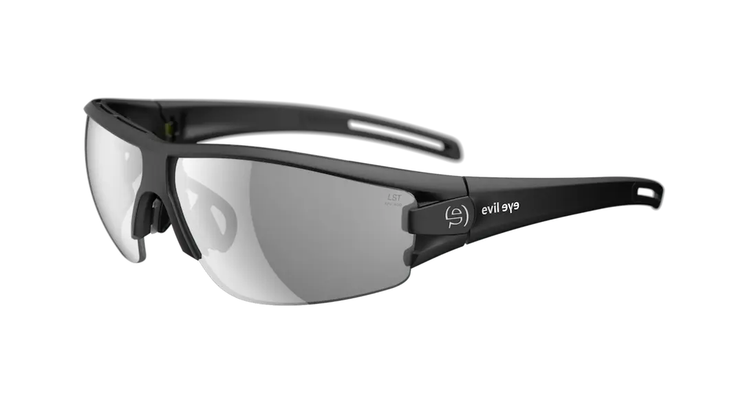 Evil Eye Trace ee002 sunglasses in black with LST Grey Silver