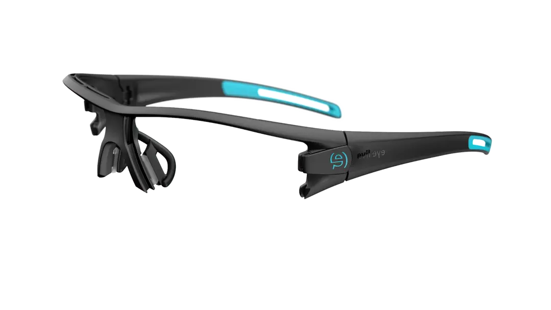 Evil Eye Trace Pro black matte no lenses for prescription lens insertion