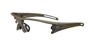 Khaki Matt frame no lenses (for Rx lens insertion only)