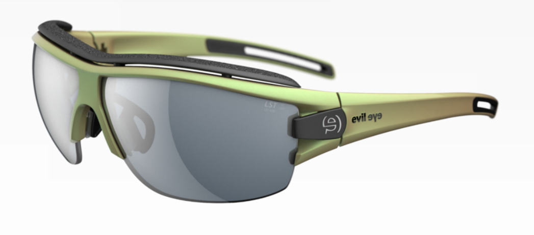evil Eye Trace Pro sunglasses in dynamci green with gray lense