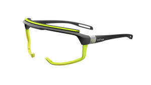 Black Matt -Lime frame no lenses (for Rx lens insertion only)