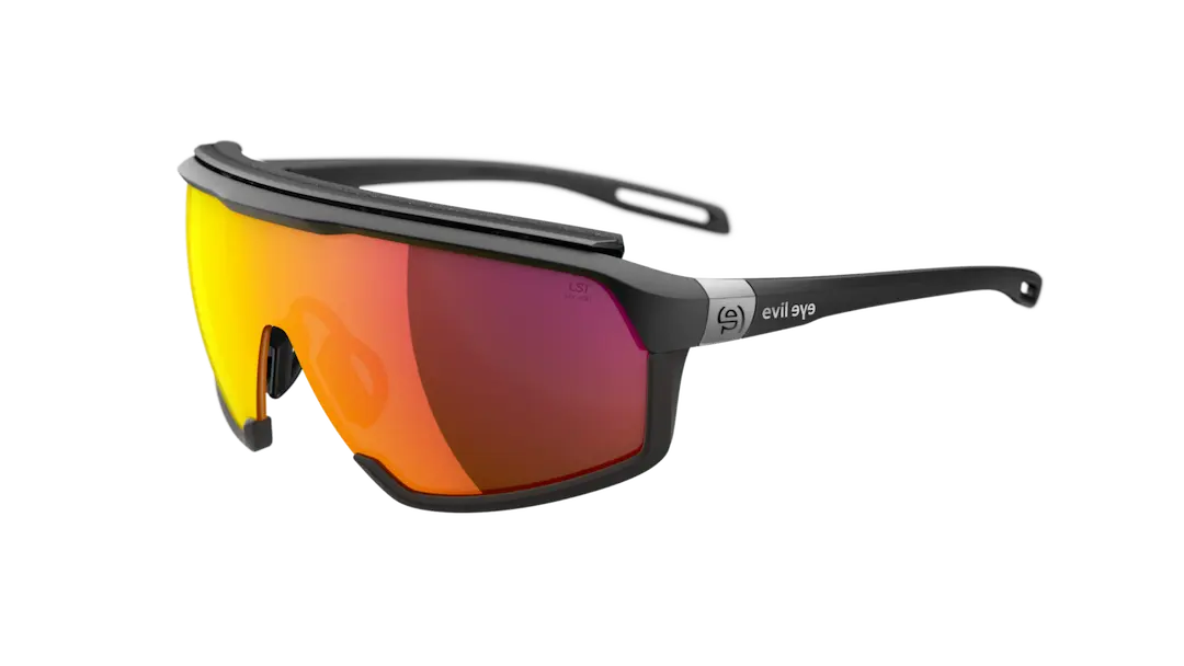 Evil Eye Traileye Ng Pro e032 sunglasses in black with red