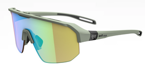 Smoke Green Matt frame/LST Vario Blue-Green Mirror (light changing) lenses