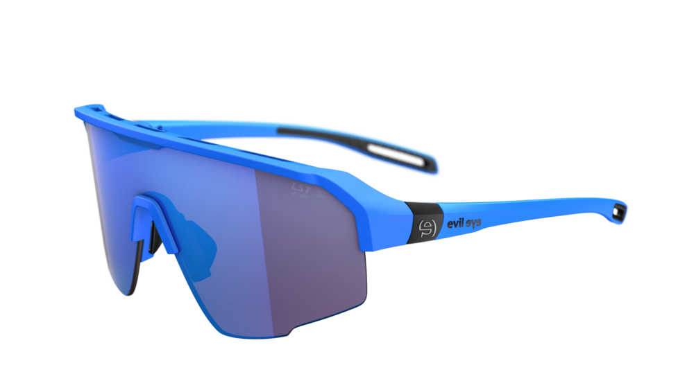 Evil Eye Trailsense sunglasses in neon blue