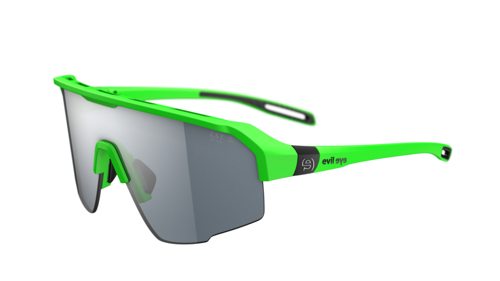 Evil Eye Trailsense sunglasses in neon green