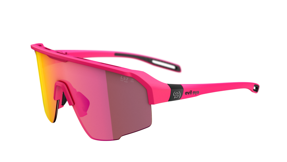 Evil Eye Trailsense sunglasses in neon pink