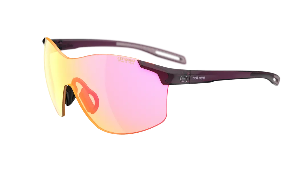 Evil Eye Vistair-D sunglasses in blackberry with light changing lenses