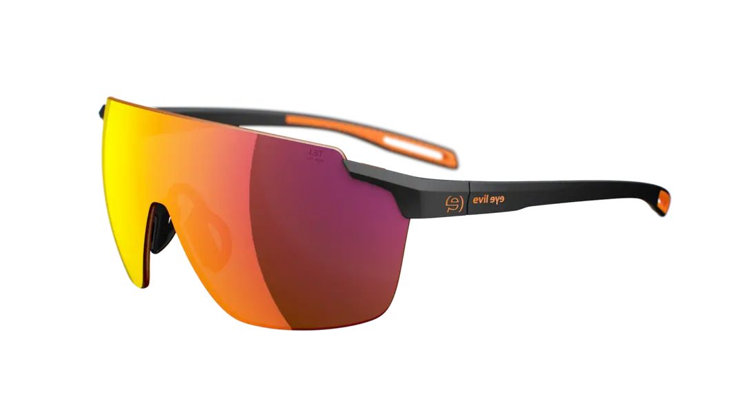 Evil Eye e029 Vistair-X sunglasses in black with red mirror