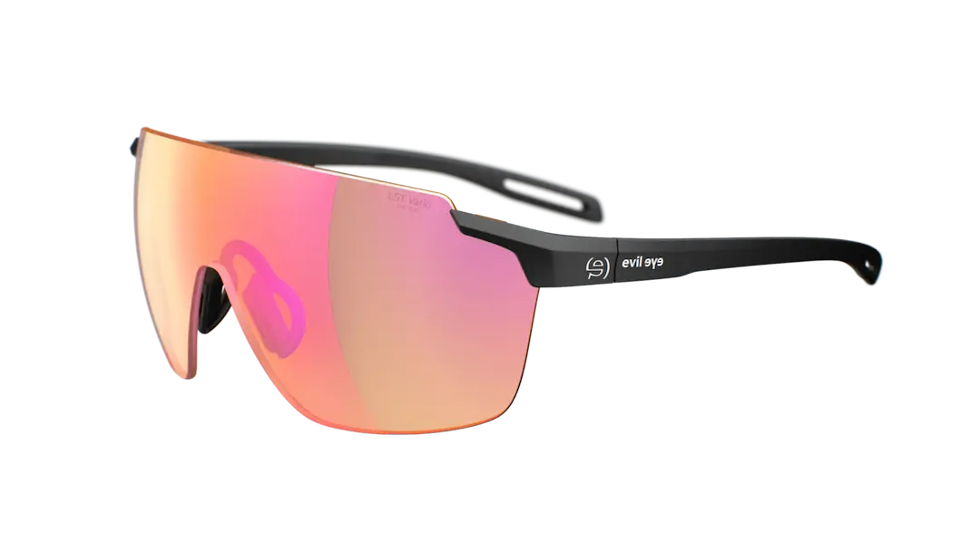 Evil Eye e029 Vistair-X sunglasses in black with light changing lenses