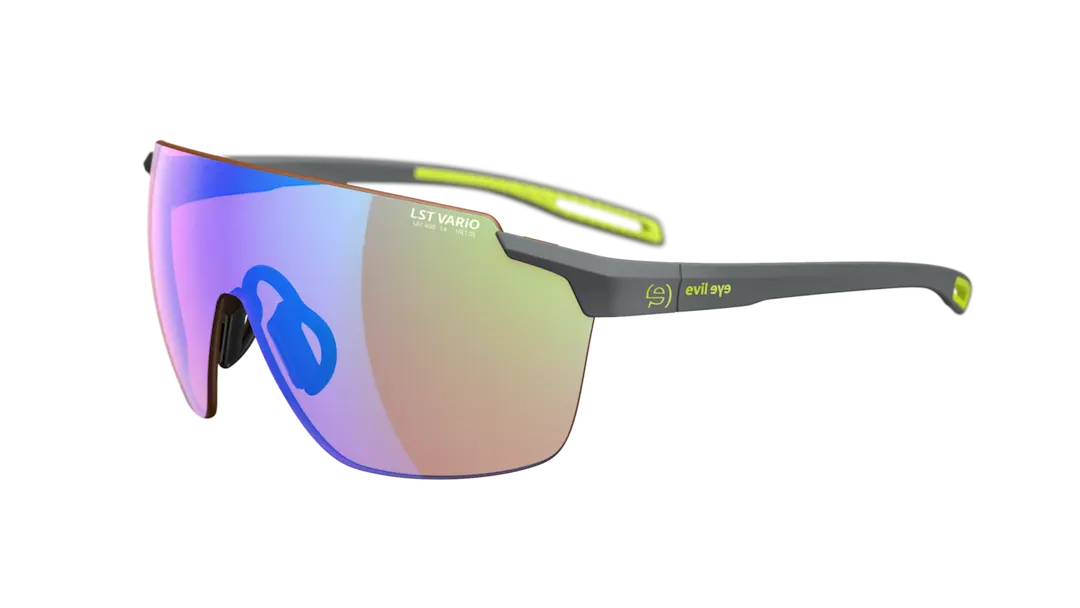 Evil Eye e029 Vistair-X sunglasses in gray with light changing lenses
