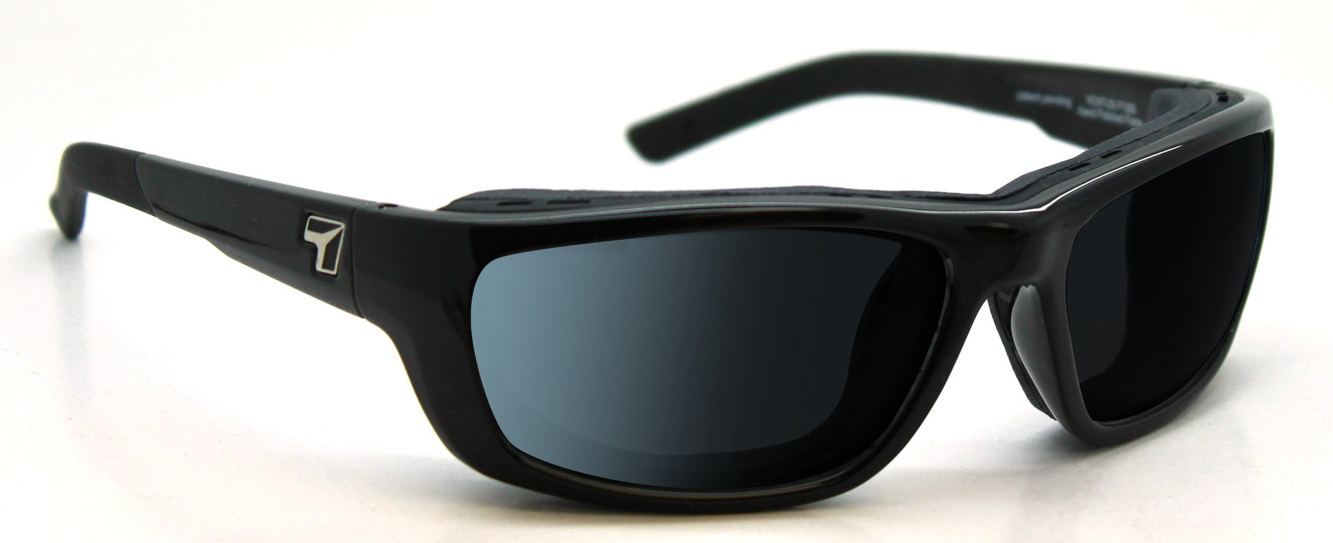7Eye by Panoptx Ventus Glossy Black/Polarized Gray
