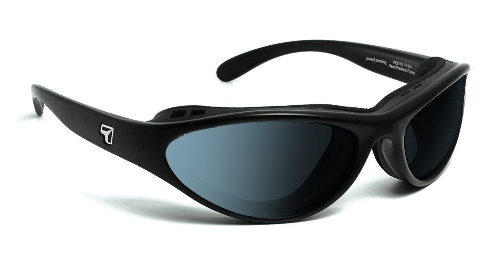 7Eye by Panoptx Viento Matte Black/Polarized Gray