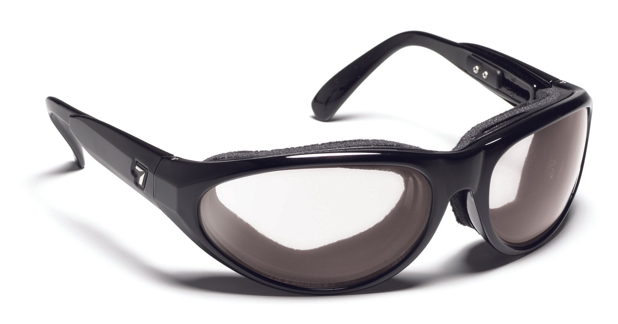 7Eye by Panoptx Diablo Glossy Black/Sharpview Clear Sunglasses