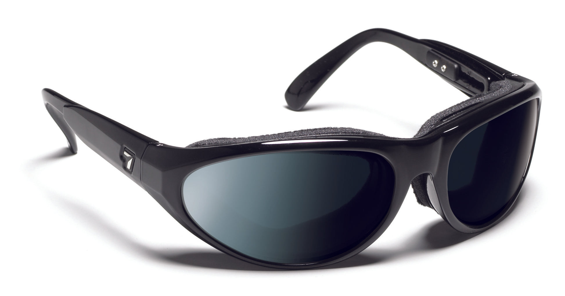 7Eye by Panoptx Diablo Glossy Black/Polarized Gray Sunglasses