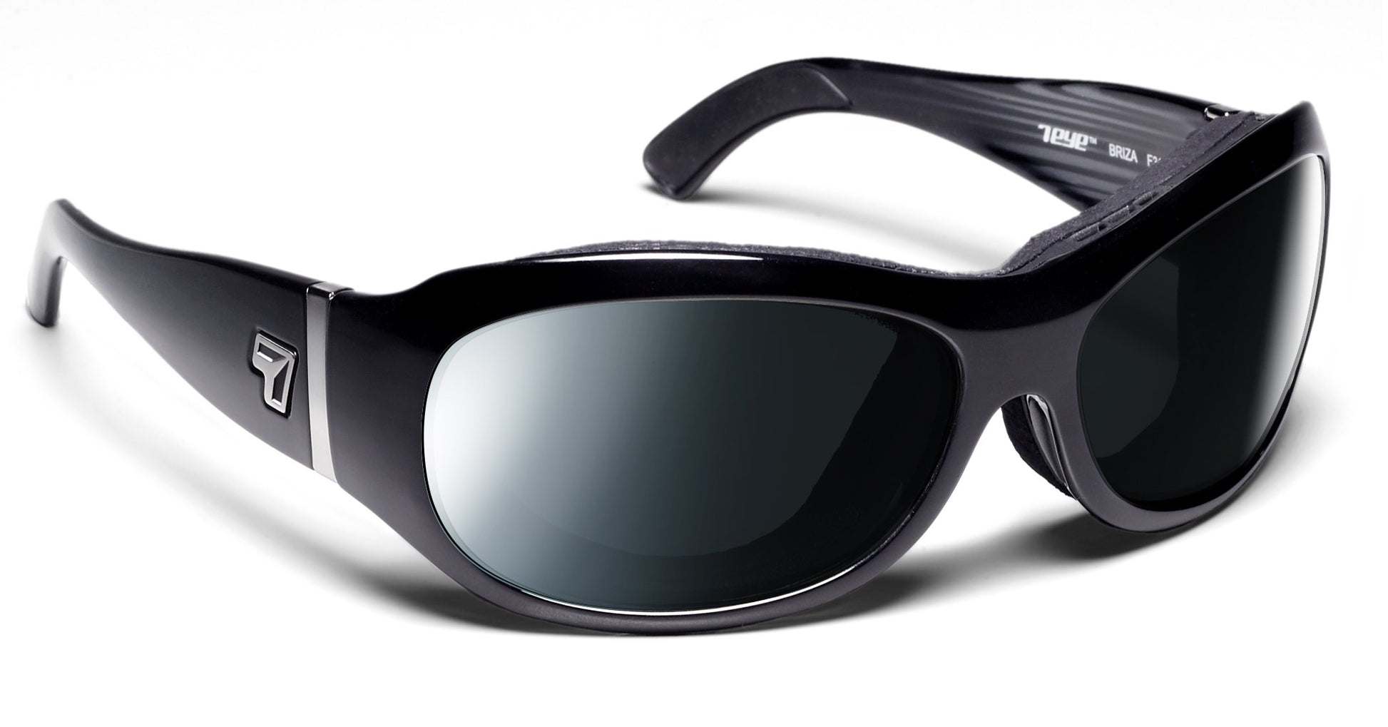 7Eye by Panoptx Briza Glossy Black/Polarized Gray Sunglasses