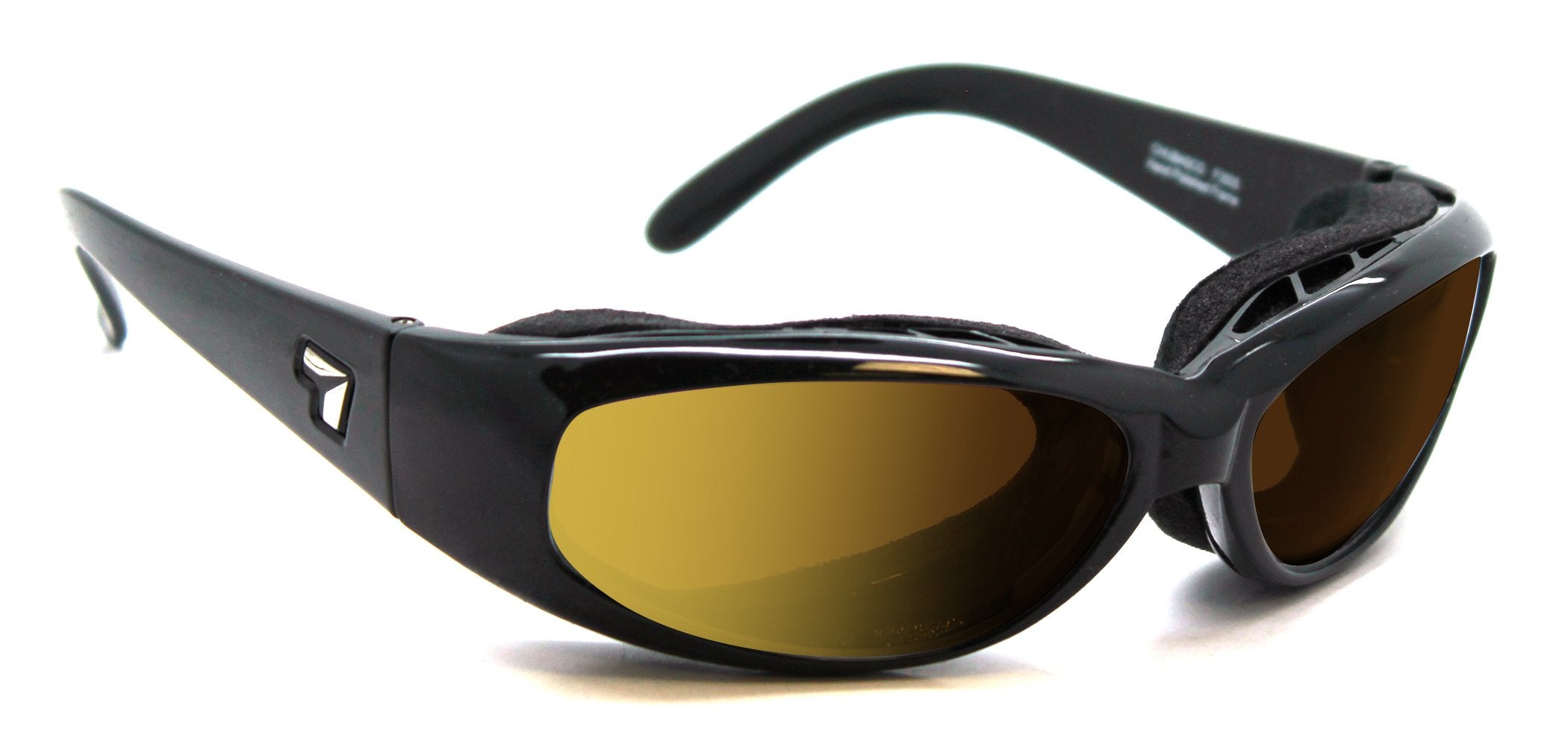7Eye by Panoptx Chubasco Gloss Black/Polarized Sharpview Copper