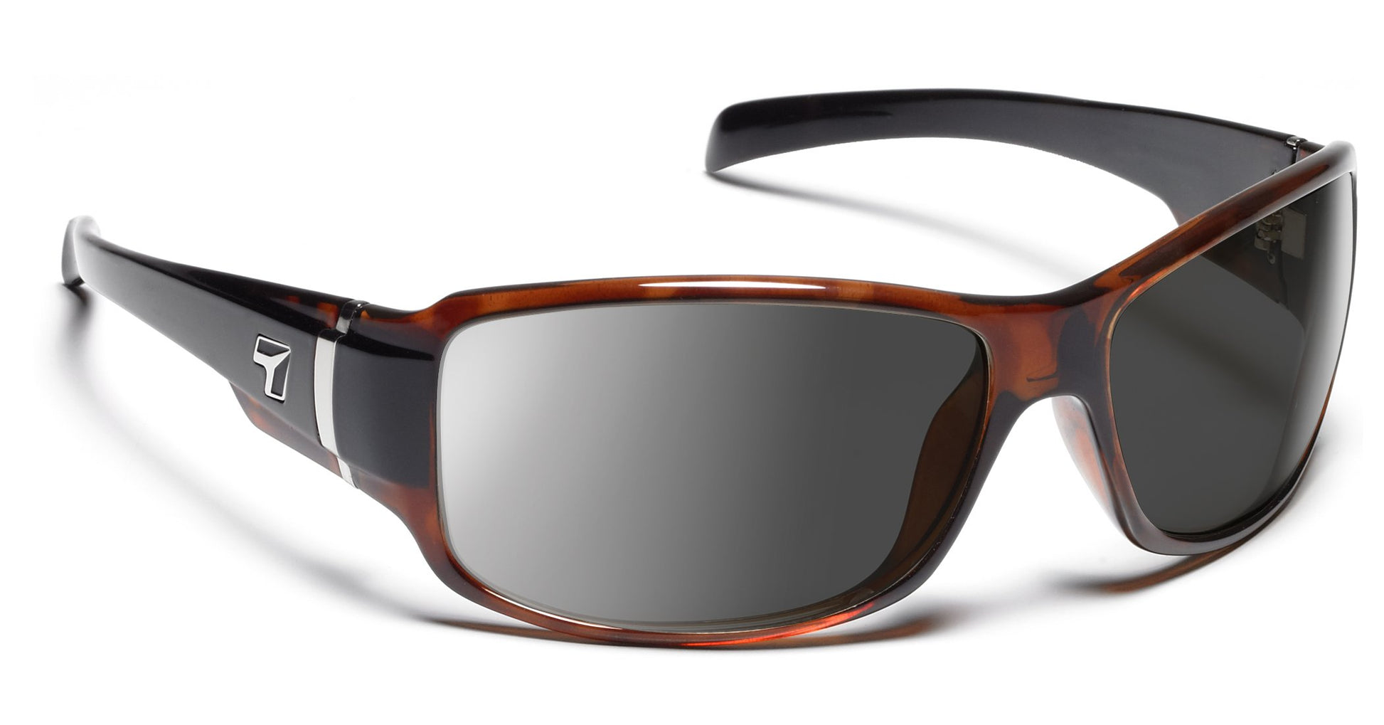 7eye by Panoptx Cody Black Tortoise/Sharpview Gray Prescription Sunglasses