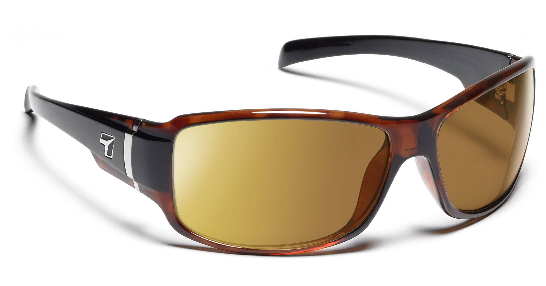 7eye by Panoptx Cody Black Tortoise/Sharpview Copper Prescription Sunglasses