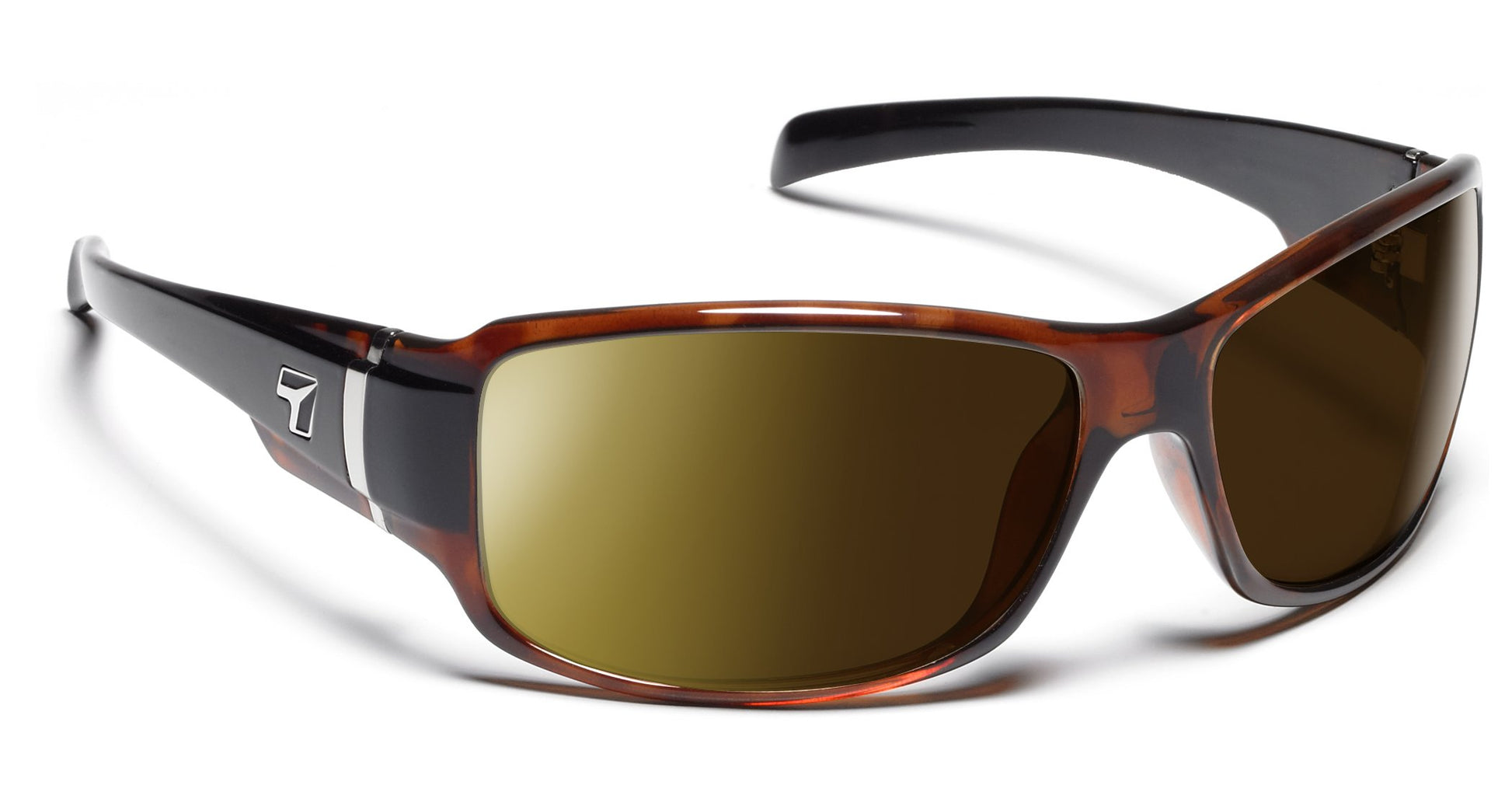 7eye by Panoptx Cody Black Tortoise/Polarized Copper Prescription Sunglasses