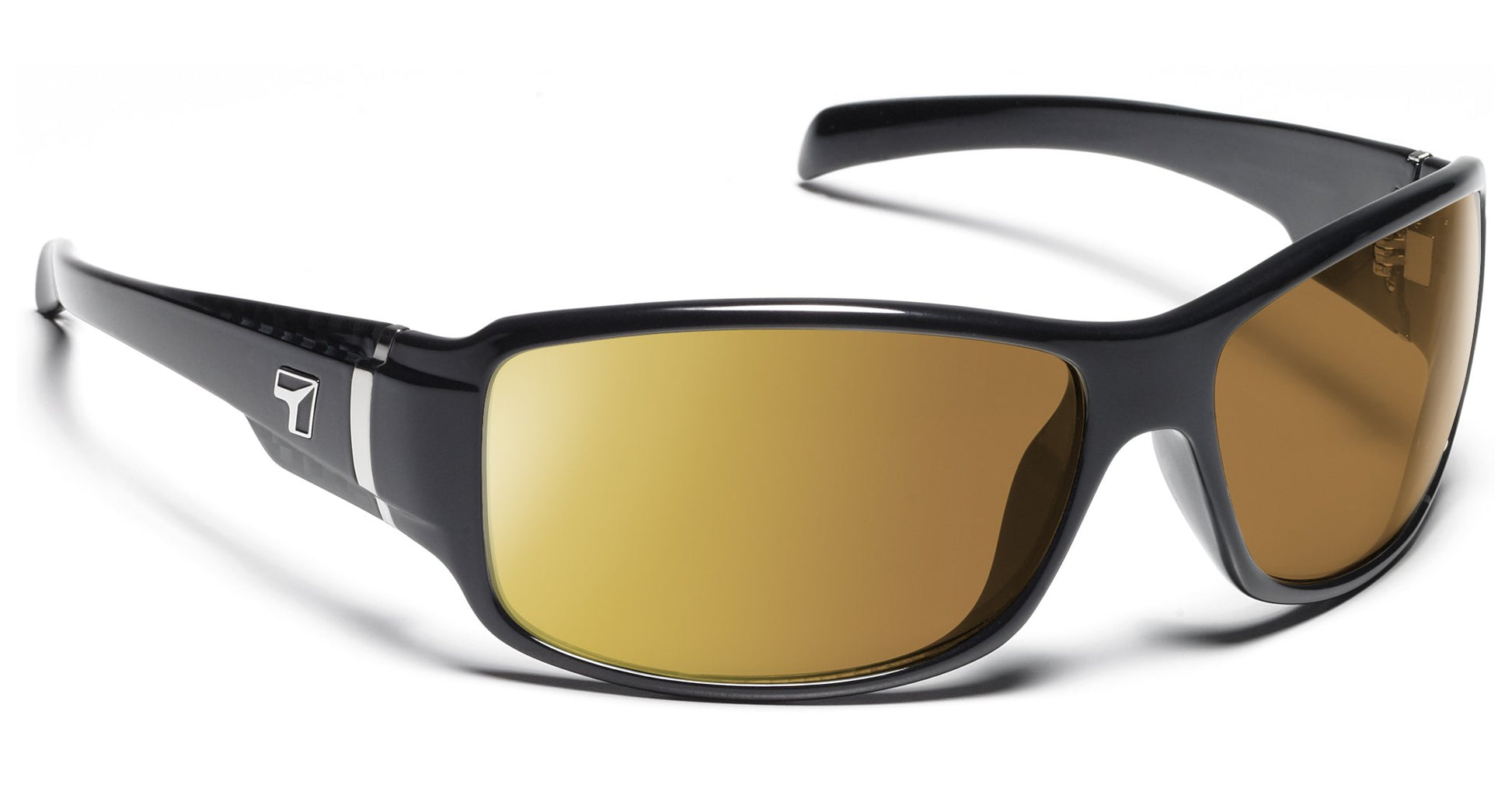 7eye by Panoptx Cody Black Carbon/Sharpview Copper Prescription Sunglasses