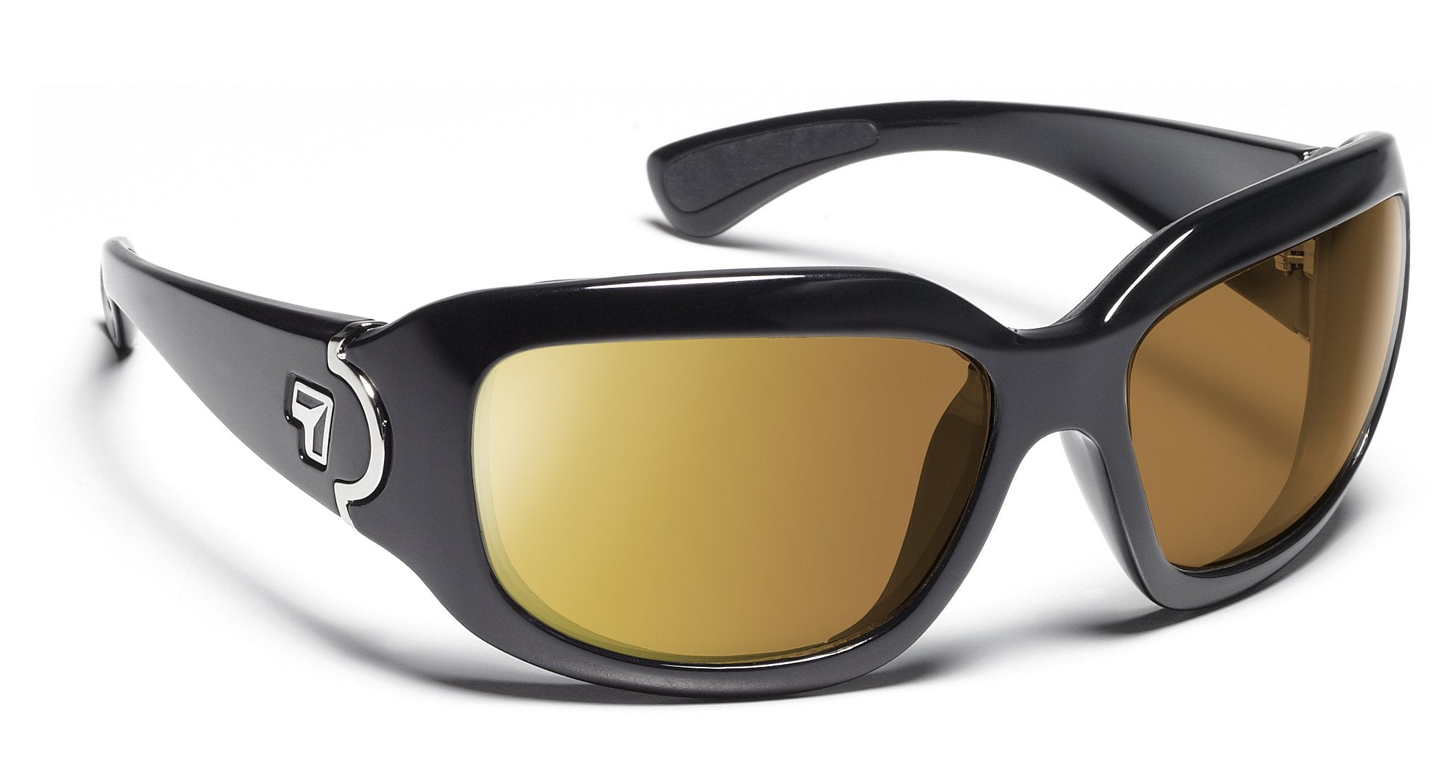 7Eye by Panoptx Leveche Gloss Black/Sharpview Copper Prescription Sunglasses 