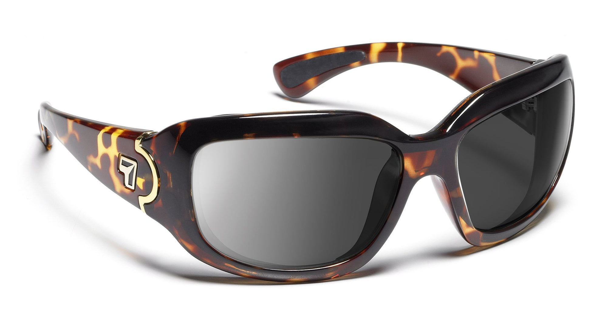 7Eye by Panoptx Leveche Light Tortoise/Sharpview Gray Prescription Sunglasses 