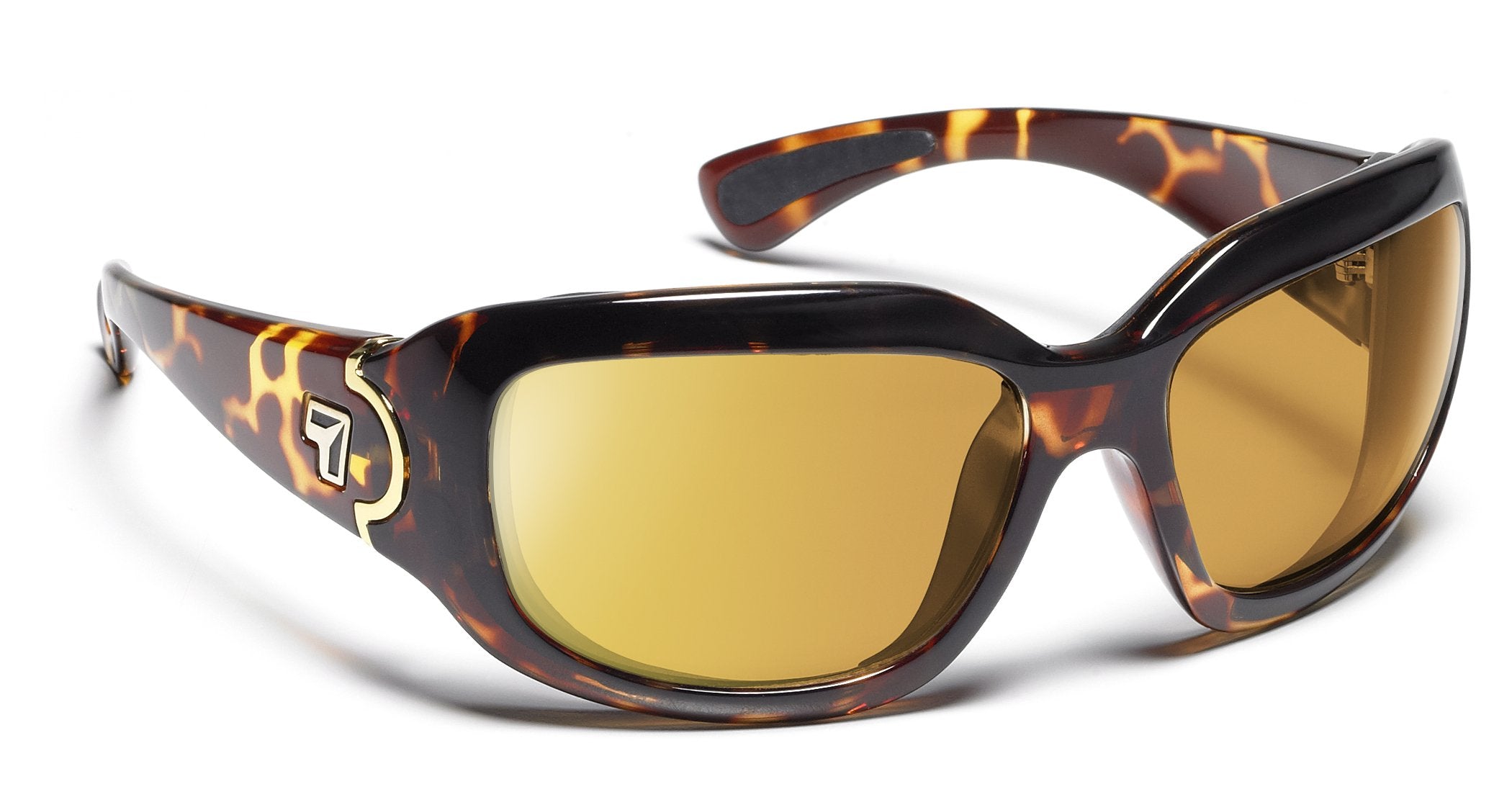 7Eye by Panoptx Leveche Light Tortoise/Sharpview Yellow Prescription Sunglasses 