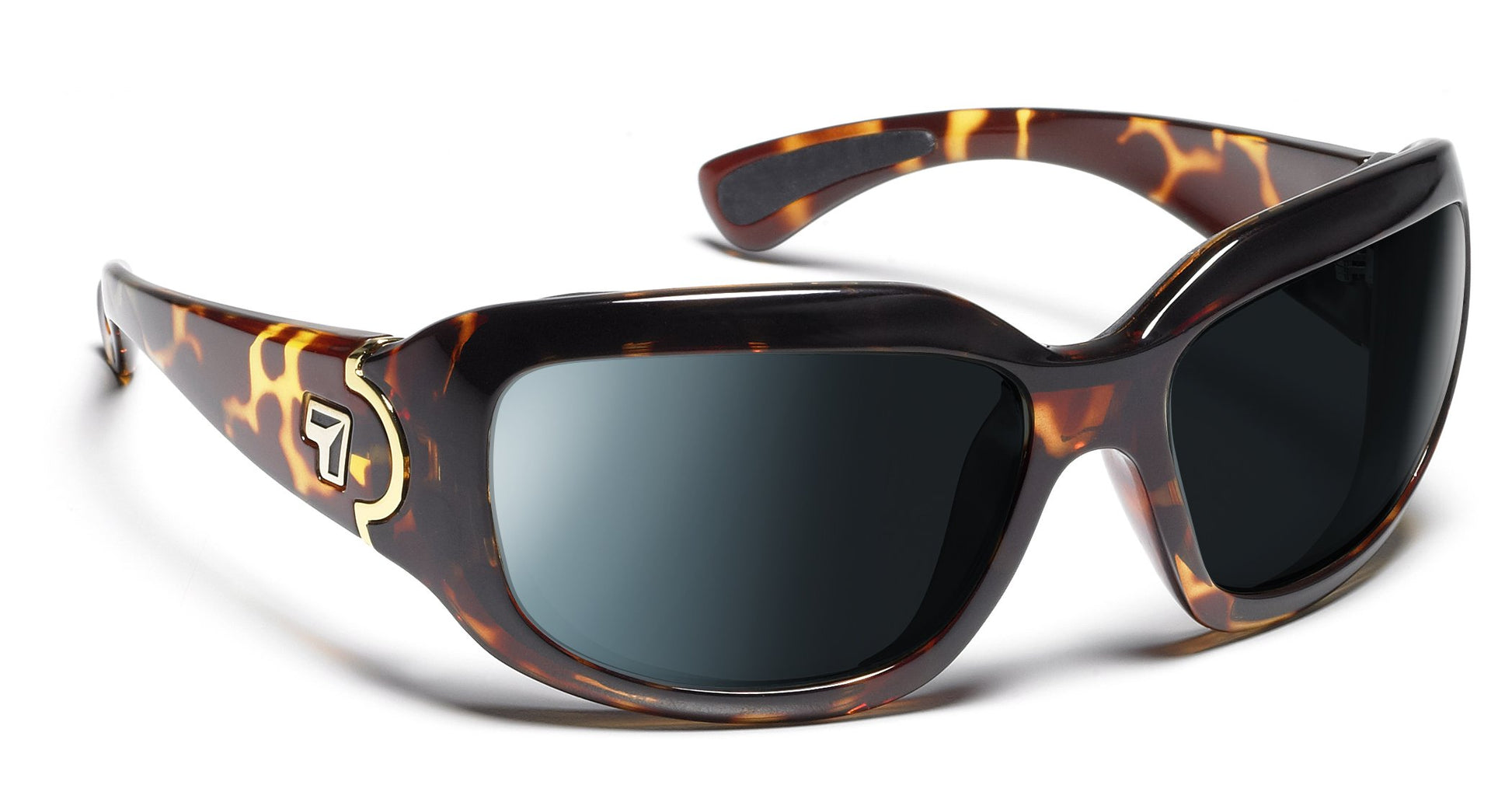 7Eye by Panoptx Leveche Light Tortoise/Polarized Gray Prescription Sunglasses 