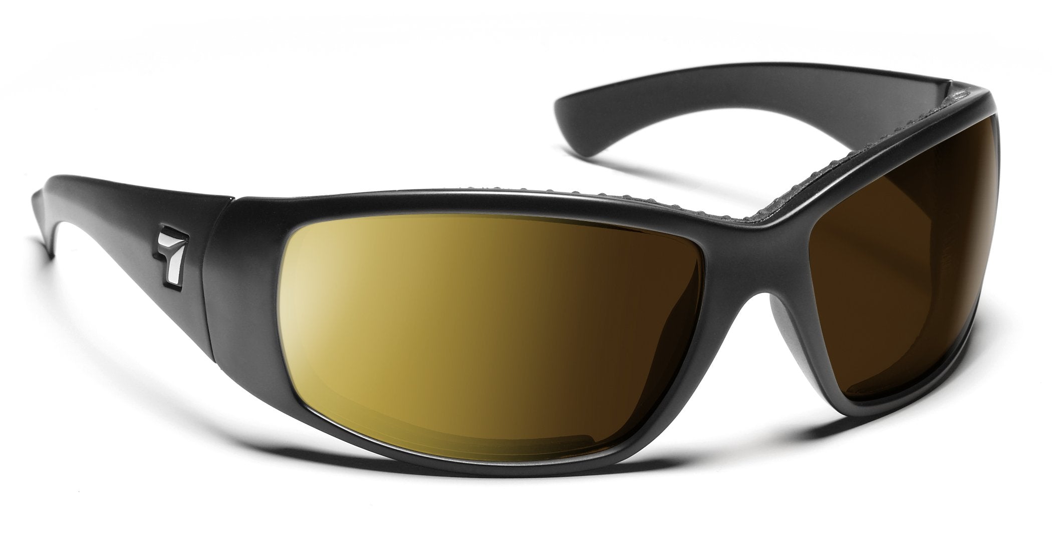 7eye by Panoptx Taku Matte Black/Polarized Copper Sunglasses