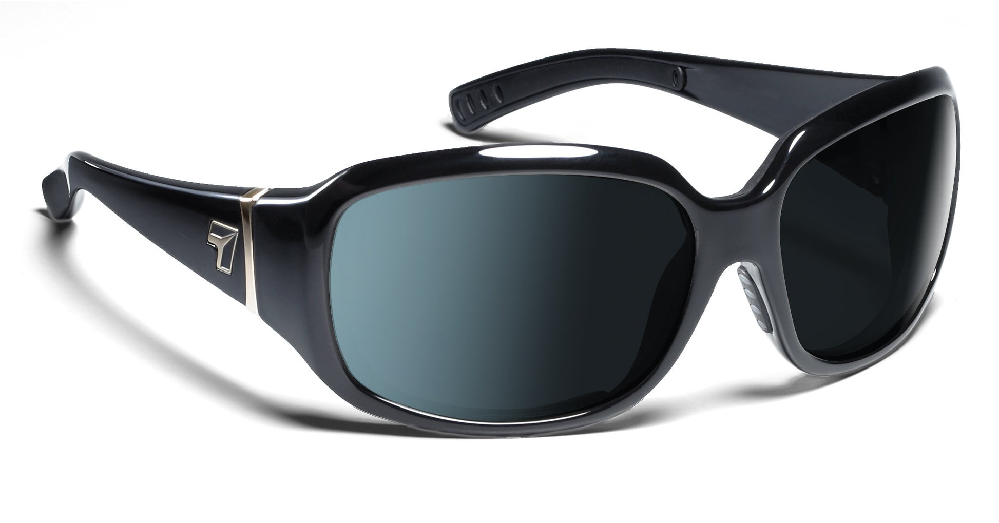 7Eye by Panoptx Mistral Glossy Black/Polarized Gray  Sunglasses