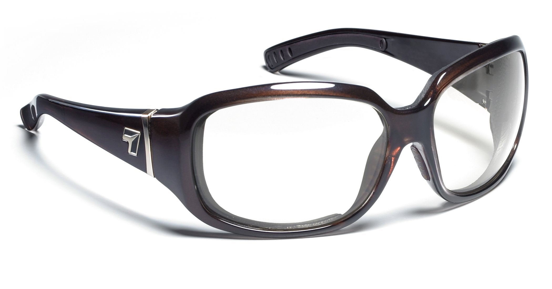 7Eye by Panoptx Mistral Crystal Chocolate/Sharpview Clear Sunglasses