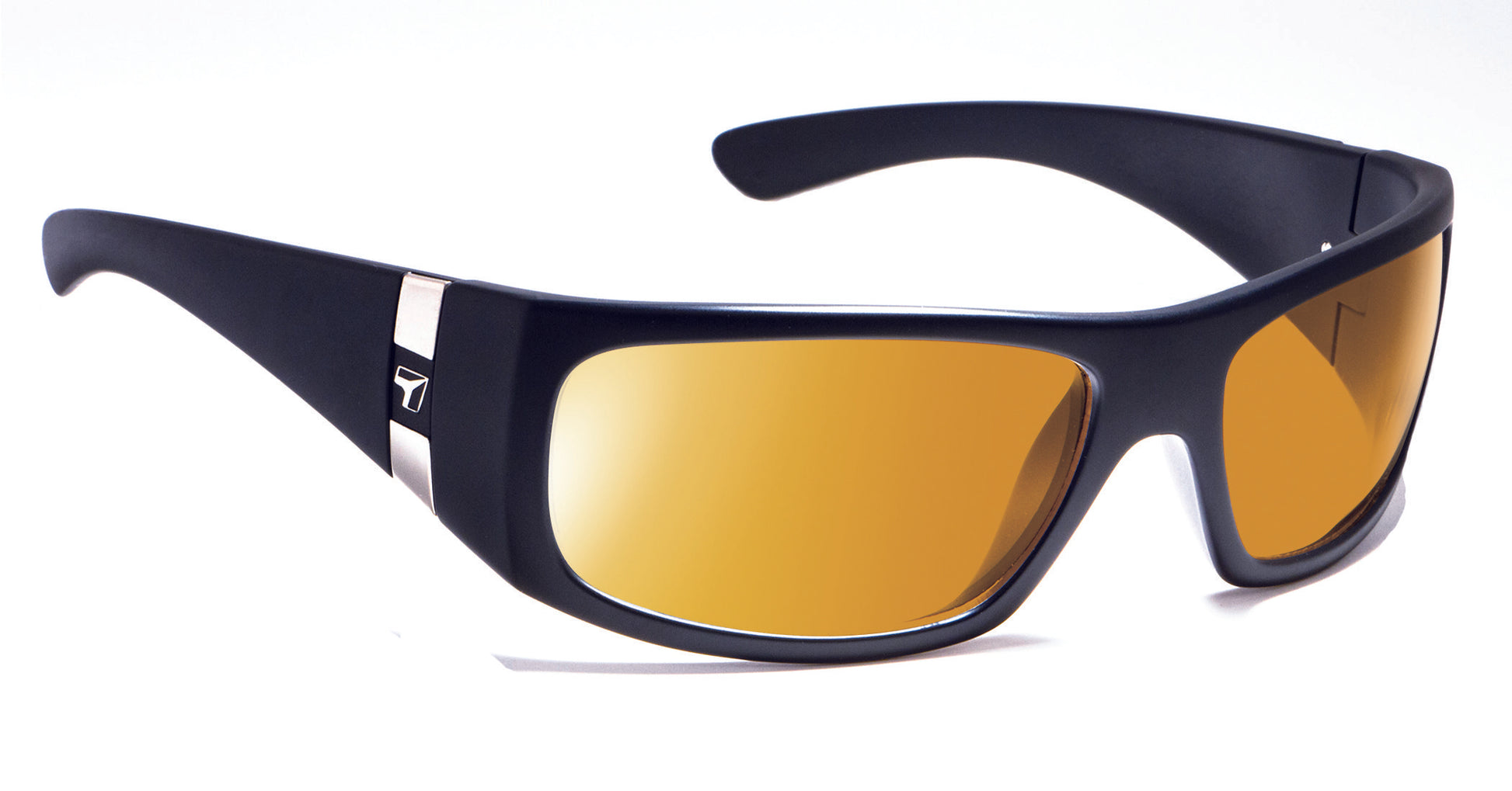 7Eye by Panoptx Shaka Matte black/Sharpview Yellow Sunglasses