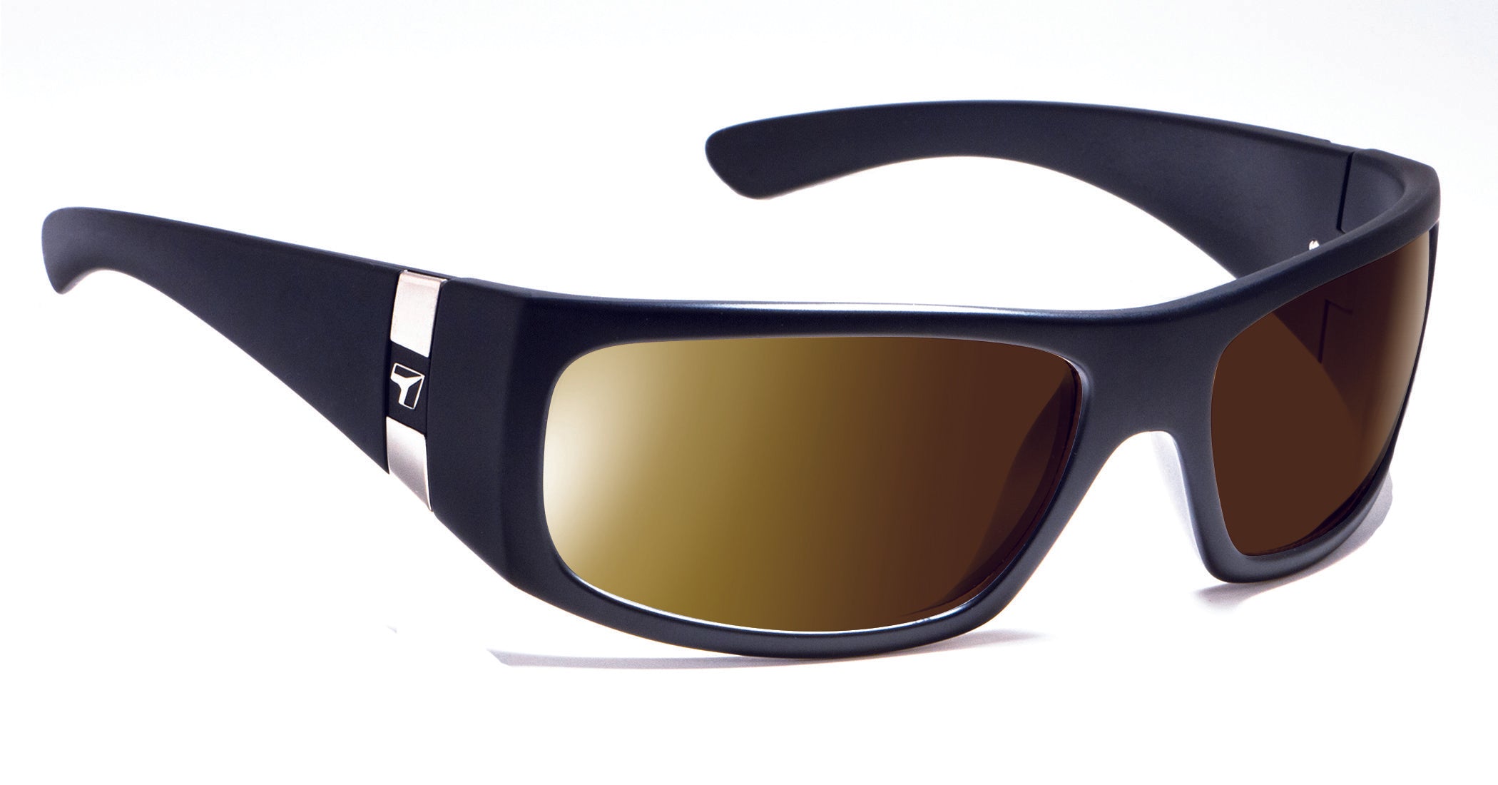 7Eye by Panoptx Shaka Matte Black/Polarized Copper Sunglasses