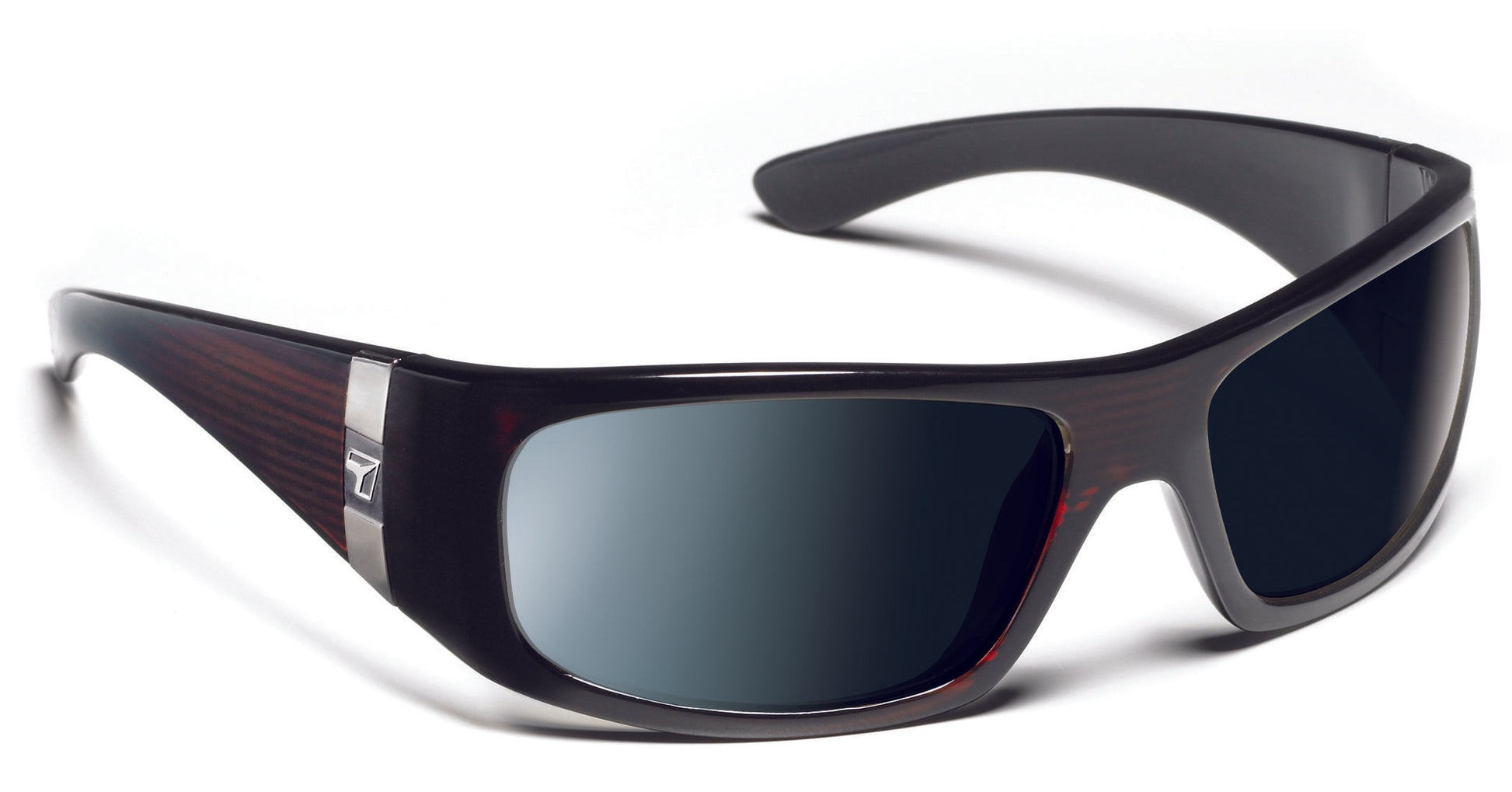 7Eye by Panoptx Shaka Mahogany/Polarized Gray Sunglasses