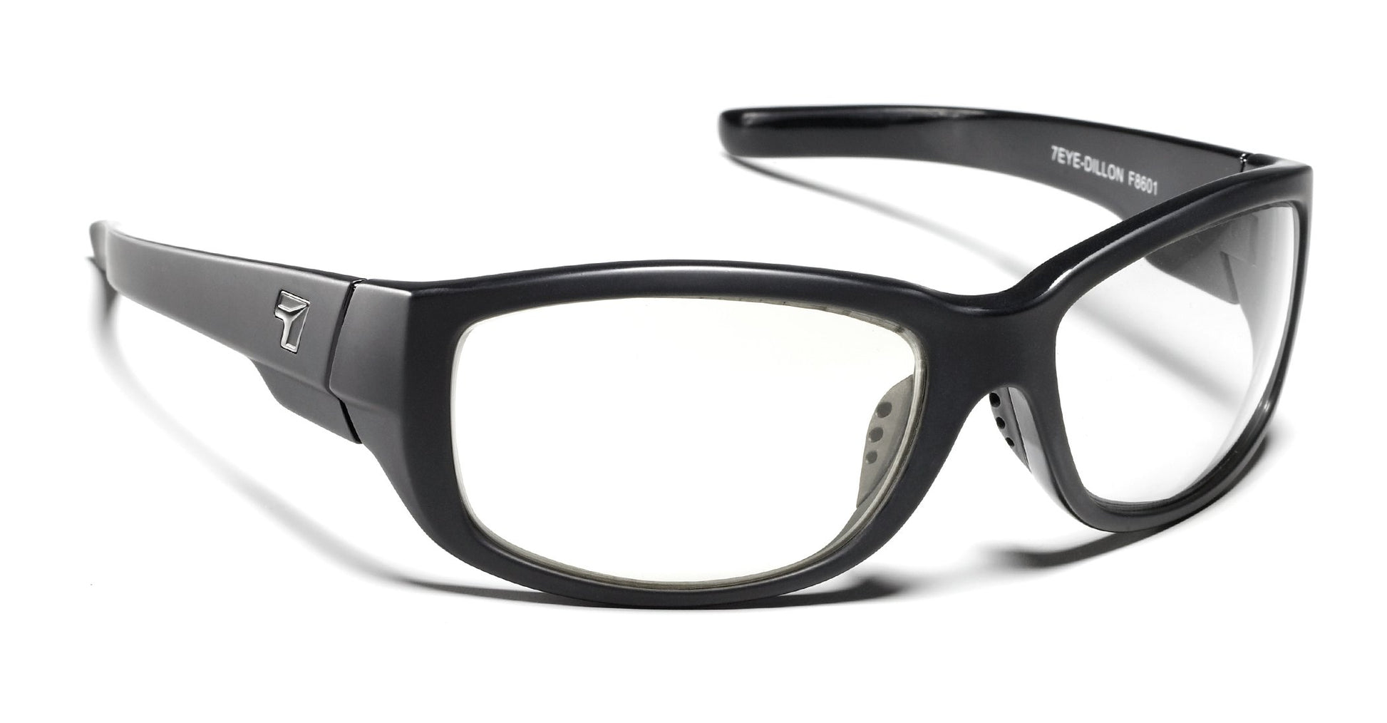 7Eye by Panoptx Dillon Matte Black/Sharpview Clear Sunglasses