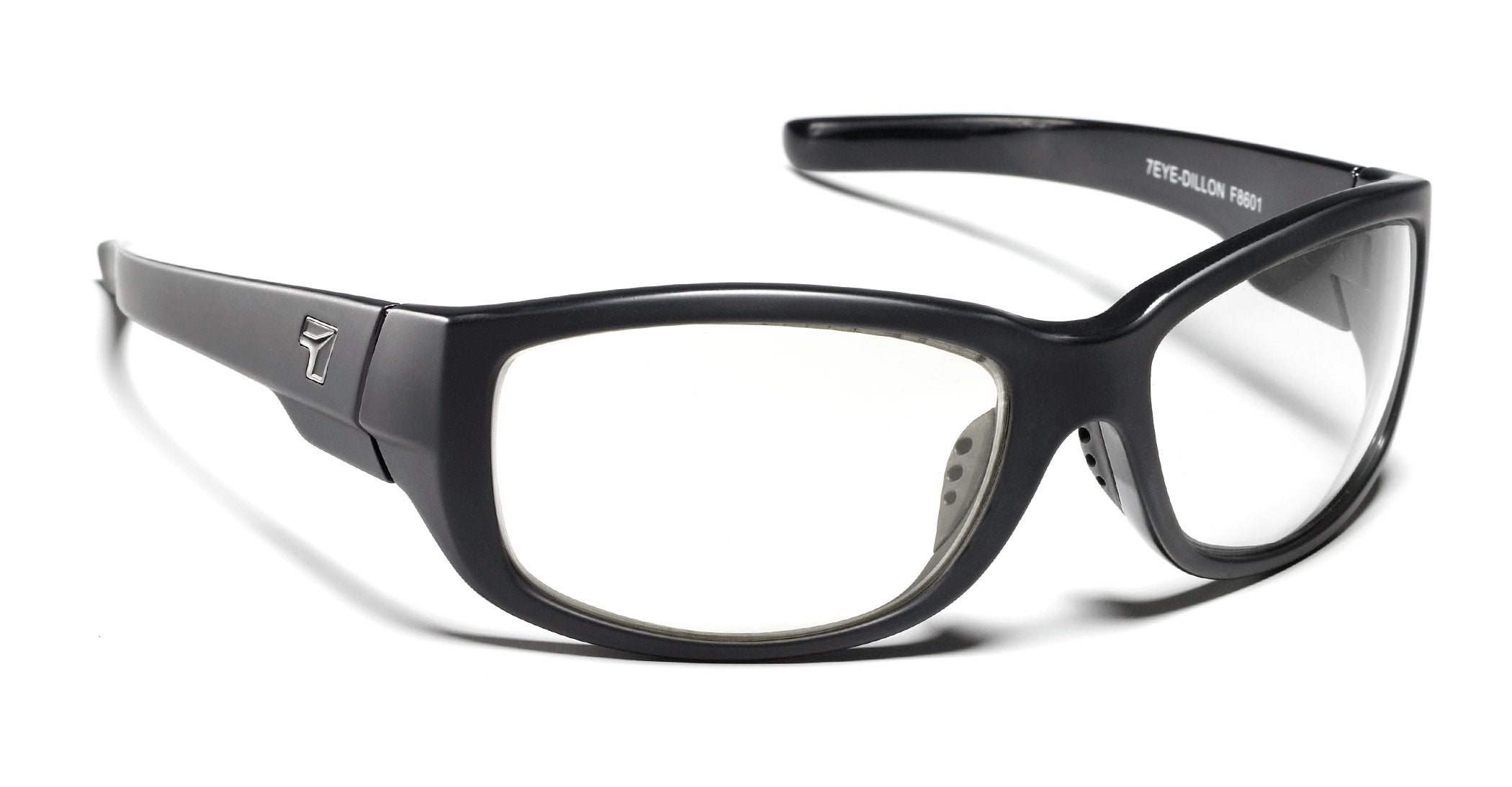 7Eye by Panoptx Dillon Matte Black/Sharpview Clear Sunglasses
