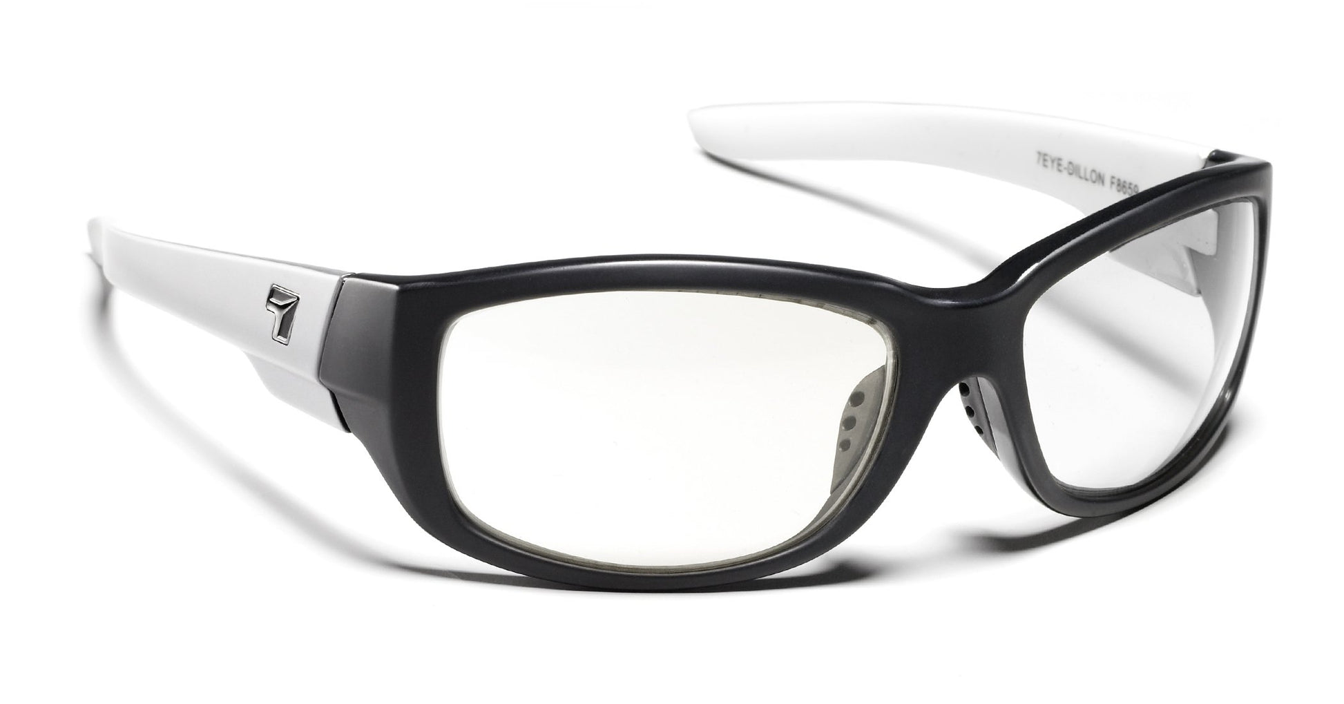 7Eye by Panoptx Dillon Ebony & Ivory/Sharpview Clear Sunglasses