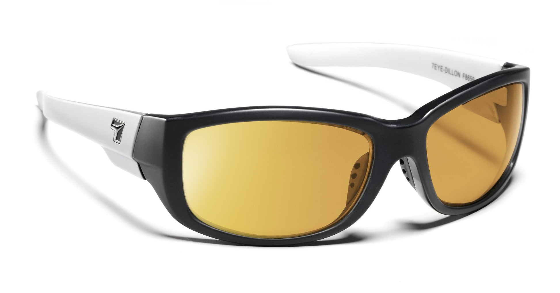7Eye by Panoptx Dillon Ebony & Ivory/Sharpview Yellow Sunglasses