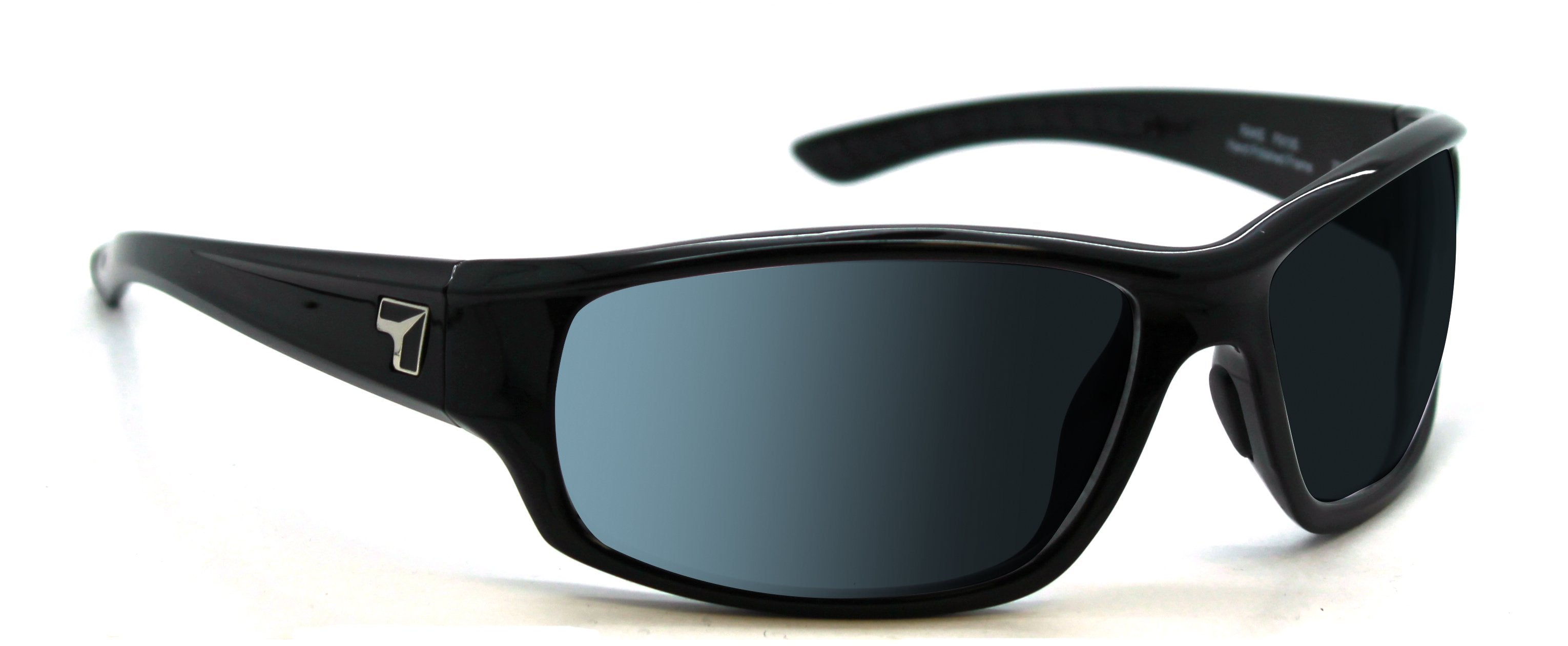 7Eye by Panoptx Rake Gloss Black/Polarized Gray