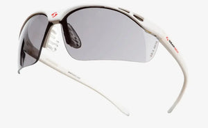 White Frame/Smoke  Lenses Slim Fit