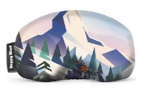 Graphic Mountain Pattern