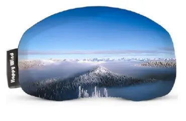 1Pc Ski Bril Double-Layer Anti-Fog Skiën Bergbekli 1Pc Ski Bril Double-Layer Anti-Fog Skiën Bergbekli