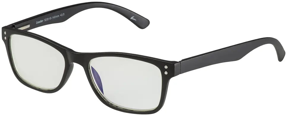 Blu-Bans Cecil Reading Glasses Matte Black