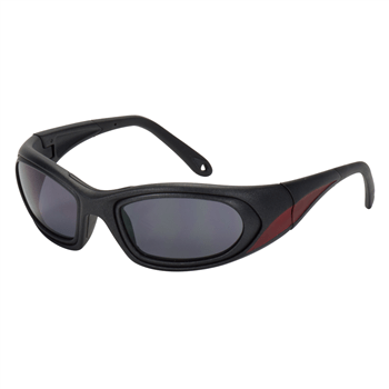 Hilco Circuit Flex Matte Metallic Graphite-Red Sunglasses