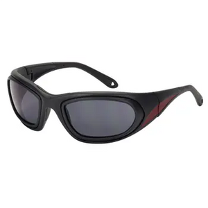 Matte Metallic Graphite with Red frame Gray lenses Sport Package (with case)