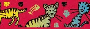 Croakies Kids Size Print Cats