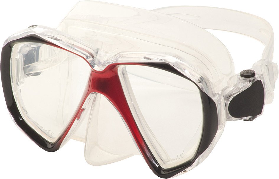 Adult Dive Mask in Red