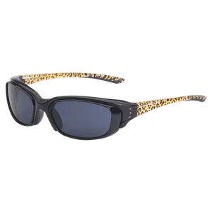Black-Crystals frame Gray lenses Sports Package (with case and strap)
